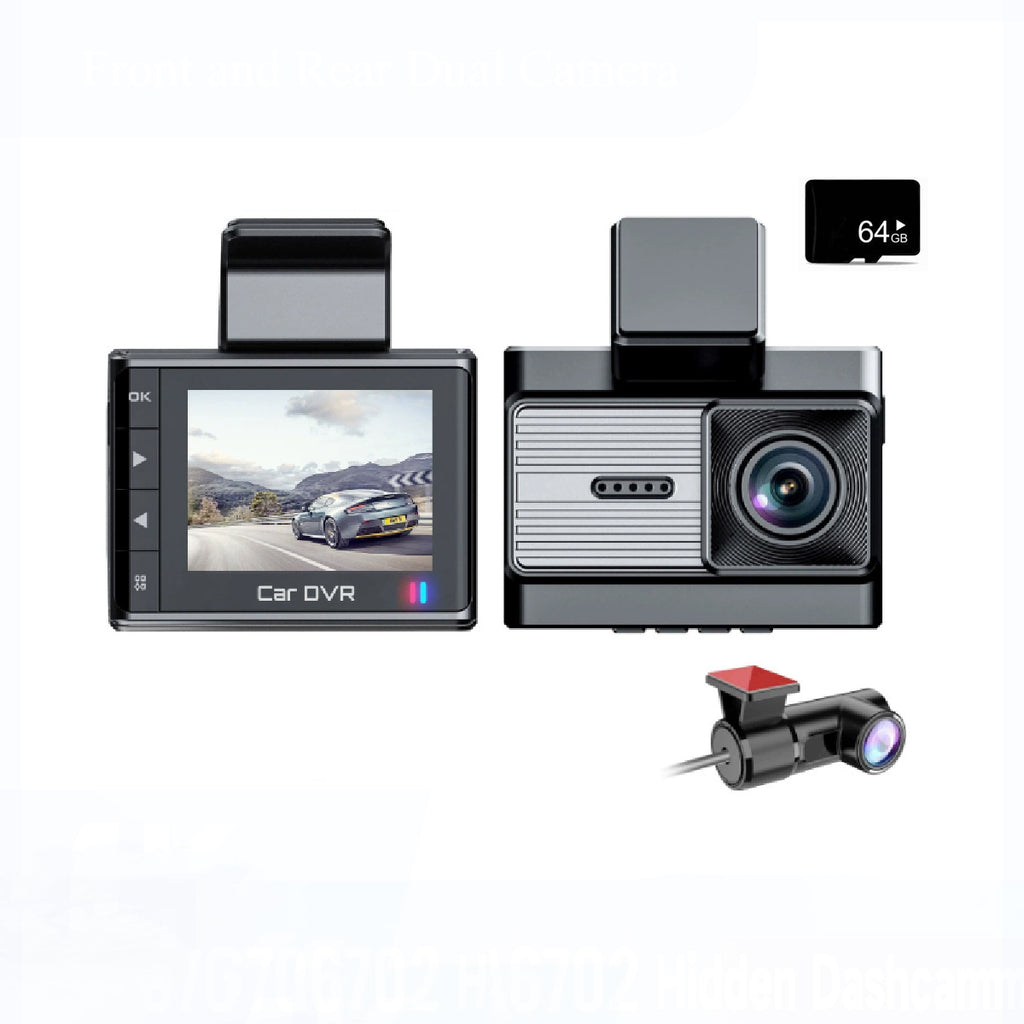2025 New Car Dash Cam - 3 Views, 4K+1K Resolution, High-Quality Night Vision, Wi-Fi & GPS