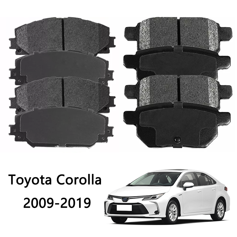 Toyota Corolla 2009-2019 Front Brake Pads Genuine OEM Ceramic 04465-02220