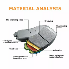 Load image into Gallery viewer, Toyota Corolla 2009-2019 Front Brake Pads Genuine OEM Ceramic 04465-02220