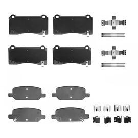 Front Rear Premium Ceramic Disc Brake Pads for Tesla 3 2017-2023 800824000A/800824400B