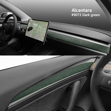 Load image into Gallery viewer, Alcantara Dash Cap Cover for Tesla Model 3/Highland/Y (2016-2024)