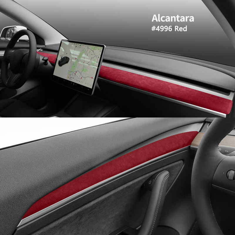 Alcantara Dash Cap Cover for Tesla Model 3/Highland/Y (2016-2024)