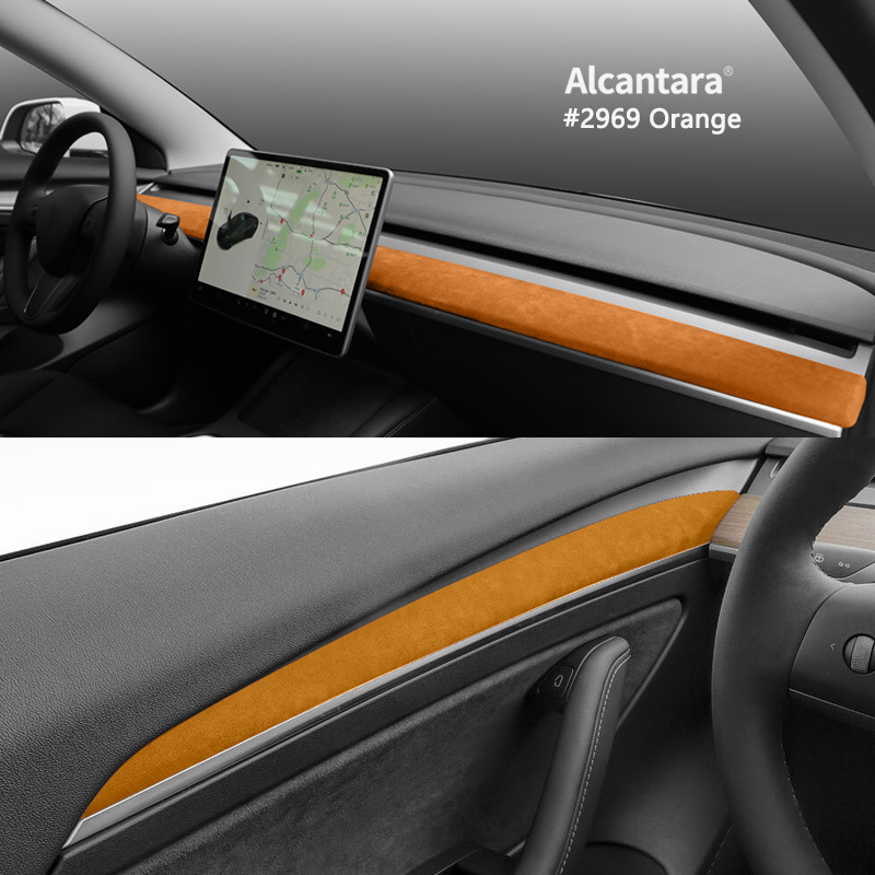 Alcantara Dash Cap Cover for Tesla Model 3/Highland/Y (2016-2024)