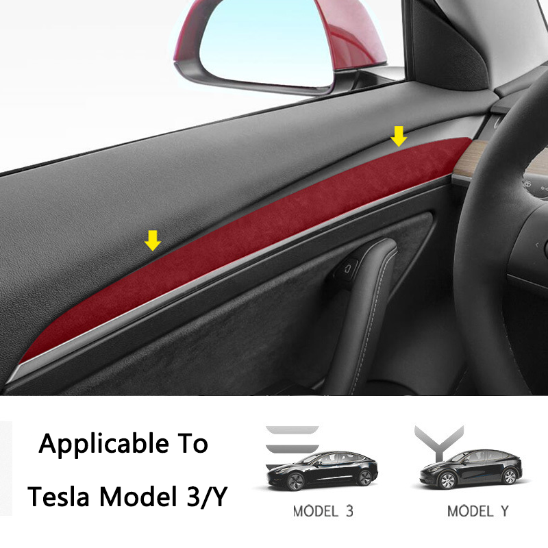 Alcantara Dash Cap Cover for Tesla Model 3/Highland/Y (2016-2024)