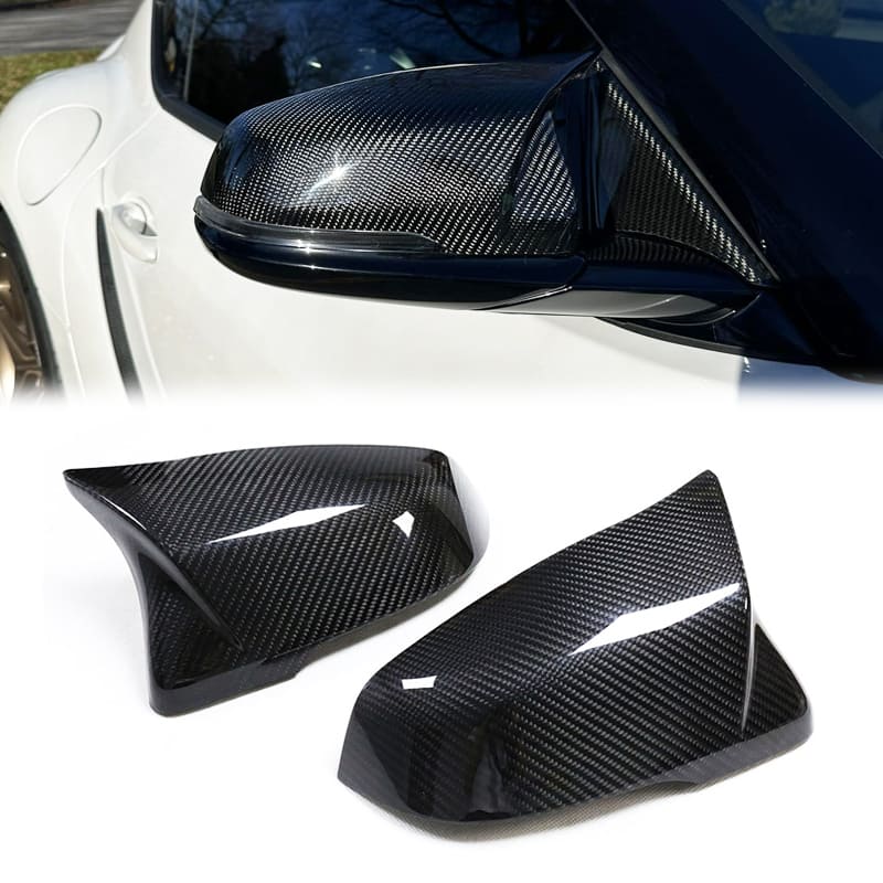 Toyota GR Supra A90 MK5 Dry Carbon Fiber Mirror Caps 2020–2026