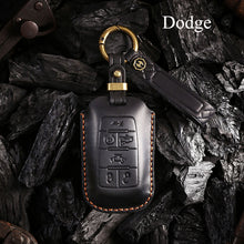 Load image into Gallery viewer, Genuine Leather Key Fob Cover for Dodge Ram 1500 2500 3500 4500 5500