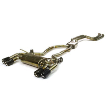 Load image into Gallery viewer, Catback Exhaust for BMW M2 Competition (F87, 2018–2021) – T304 Stainless or Titanium, Dual Midpipes, Remote Valve Control
