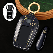 Load image into Gallery viewer, High-Quality Leather Car Key Cover, Suitable for BMW 5 Series, 7 Series, and Other Models