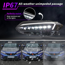 Load image into Gallery viewer, Matrix Lens LED Headlights for 2022-2025 Honda Civic 11th Gen Front Lamp Assembly (Pair)