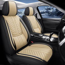 Load image into Gallery viewer, Car Seat Covers Front &amp; Rear Seats, 5-Pack Set, Premium Faux Leather Car Seat Cushion - Universal Fit for Most Sedans, SUVs, and Pickup Trucks