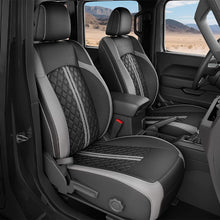 Load image into Gallery viewer, Jeep Wrangler JK JL Seat Covers 2007–2026 2 Door &amp; Unlimited Custom Fit Leather