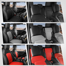 Load image into Gallery viewer, AmanCarport Custom Car Seat Covers Full Set for Ford Bronco 4 Door (2021-2025)