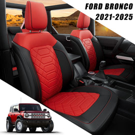 AmanCarport Custom Car Seat Covers for Ford Bronco 4 Door (2021-2025)