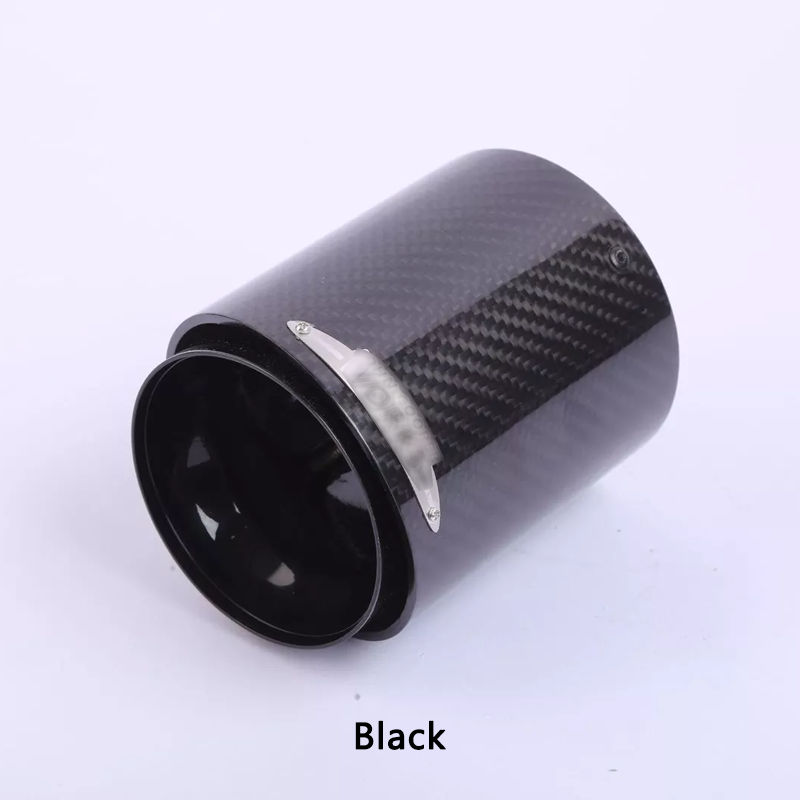 Black Carbon Fiber Exhaust Muffler Tip for Mini Cooper & BMW MINI (R55-R61, F54-F60)