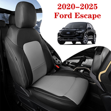 Load image into Gallery viewer, Amancarport Customized Leather Car Seat Covers - Full Set for Ford Escape 2020-2025