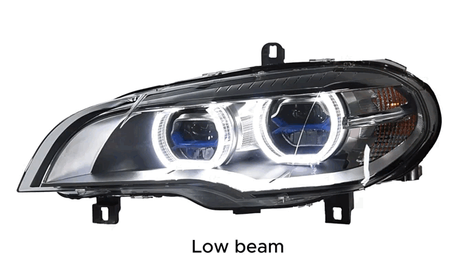 LED Headlights For BMW X5 E70 2007-2013 Facelift Style Assembly Pair