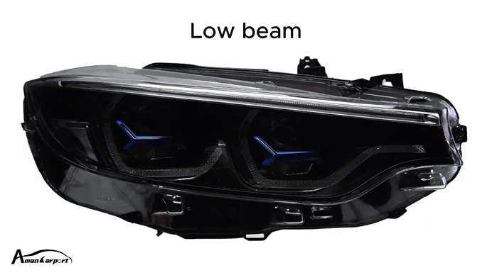 GTS Style Laser Lens LED Headlights for BMW 4-Series 2013-2020 F32/ F36/ F82/ M3/ M4