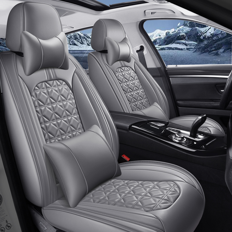 Universal Car Seat Covers Made Of Luxury Leather