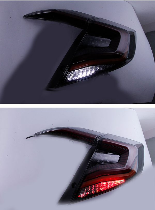 New LED Tail Light Assembly for Honda Civic 10th Gen 2016 2017 2018 2019 2020 2021