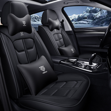 Load image into Gallery viewer, Full Coverage Universal Leather Car Seat Covers Full Set