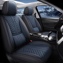 Load image into Gallery viewer, Car Seat Covers Front &amp; Rear Seats, 5-Pack Set, Premium Faux Leather Car Seat Cushion - Universal Fit for Most Sedans, SUVs, and Pickup Trucks