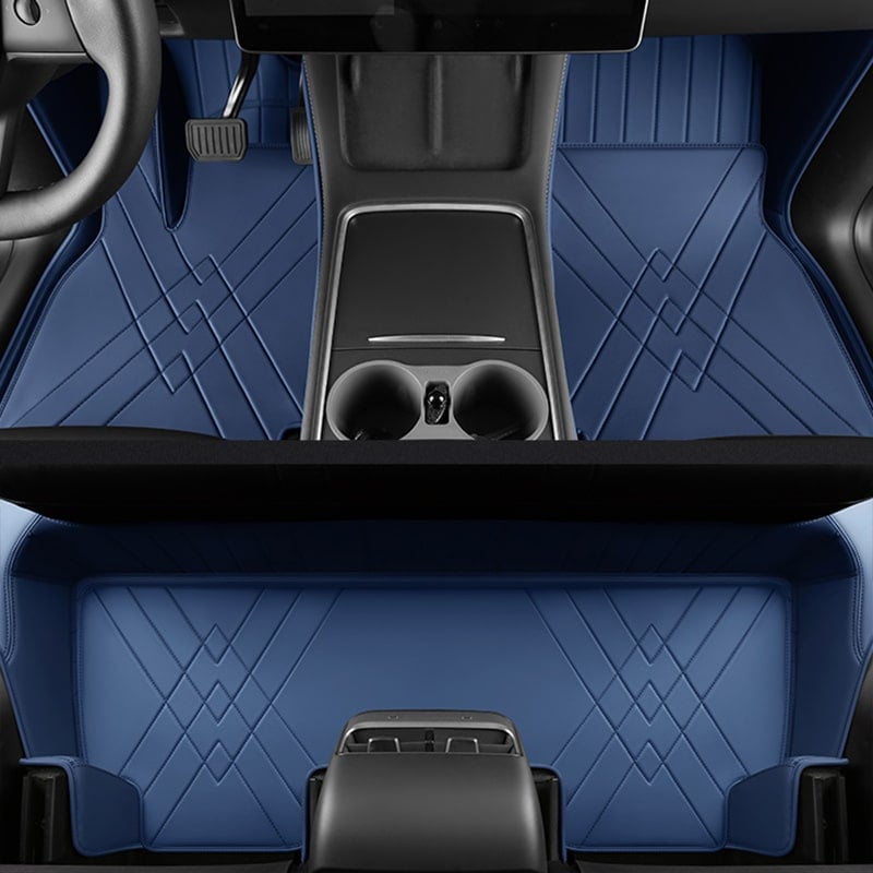 Special for Jeep Wrangler(2018-2024) and Wrangler JK(2013-2017) Floor Mat Fully Surrounded By All-Weather Floor Mat