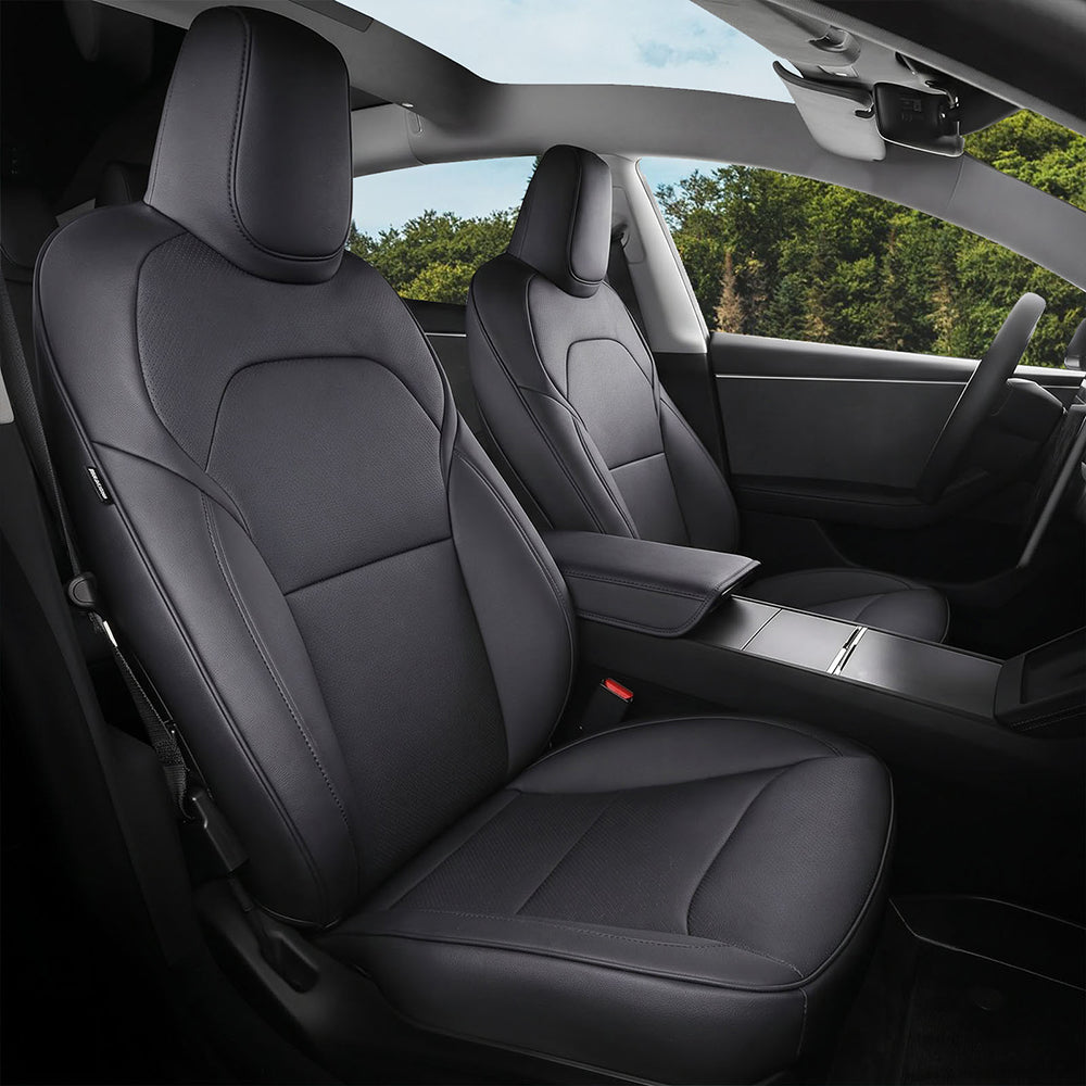 Custom Nappa Leather Seat Covers for Tesla Model 3/Y (Highland/Juniper 2016-2026)