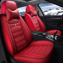 Load image into Gallery viewer, Universal Full Set Leather Car Seat Covers – Water Resistant, Luxury Comfort &amp; All-Season Protection for 5 Seats