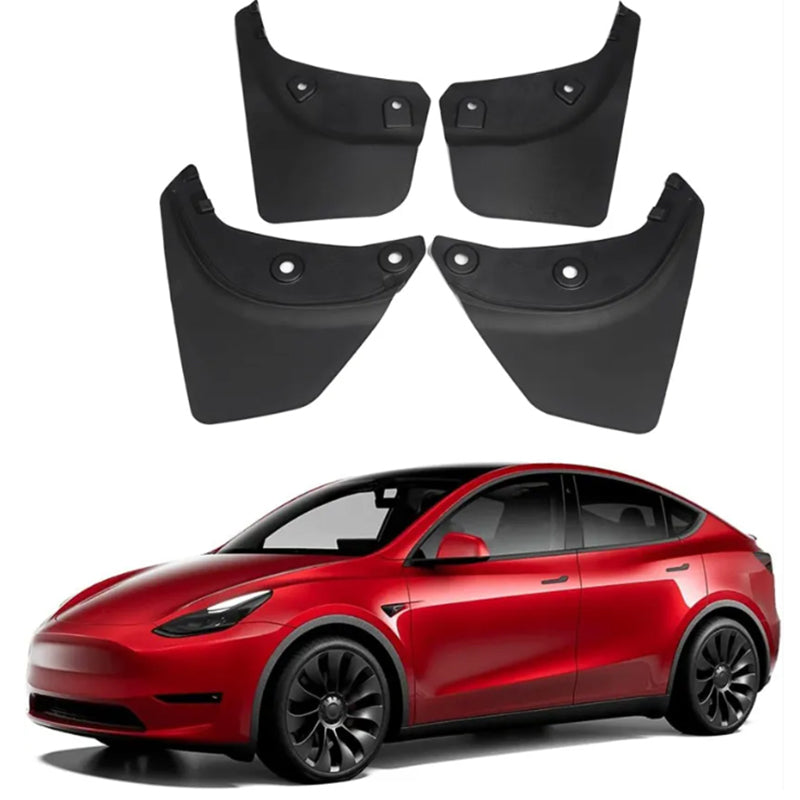 Upgraded Flexible Mud Guards No Drilling fit Tesla Model 3/Y