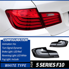 Load image into Gallery viewer, BMW 5 Series F10  Tail Lights with Sequential Turn Signals (2011-2017)