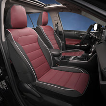 Load image into Gallery viewer, Universal Faux Leather Car Seat Covers – 5-Piece Waterproof Seat Protector for Most Vehicles