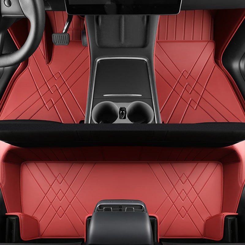 Special for Jeep Wrangler(2018-2024) and Wrangler JK(2013-2017) Floor Mat Fully Surrounded By All-Weather Floor Mat