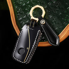 Load image into Gallery viewer, High-Quality Leather Car Key Cover, Suitable for BMW 5 Series, 7 Series, and Other Models