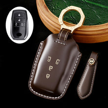 Load image into Gallery viewer, High-End Leather Key Cover with Gift Box, Suitable for Toyota Highlander, Alphard, Previa, and Vellfire