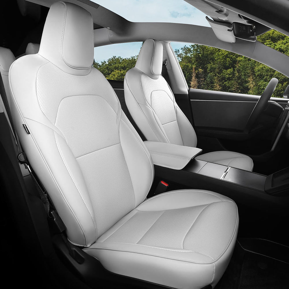 Custom Nappa Leather Seat Covers for Tesla Model 3/Y (Highland/Juniper 2016-2026)