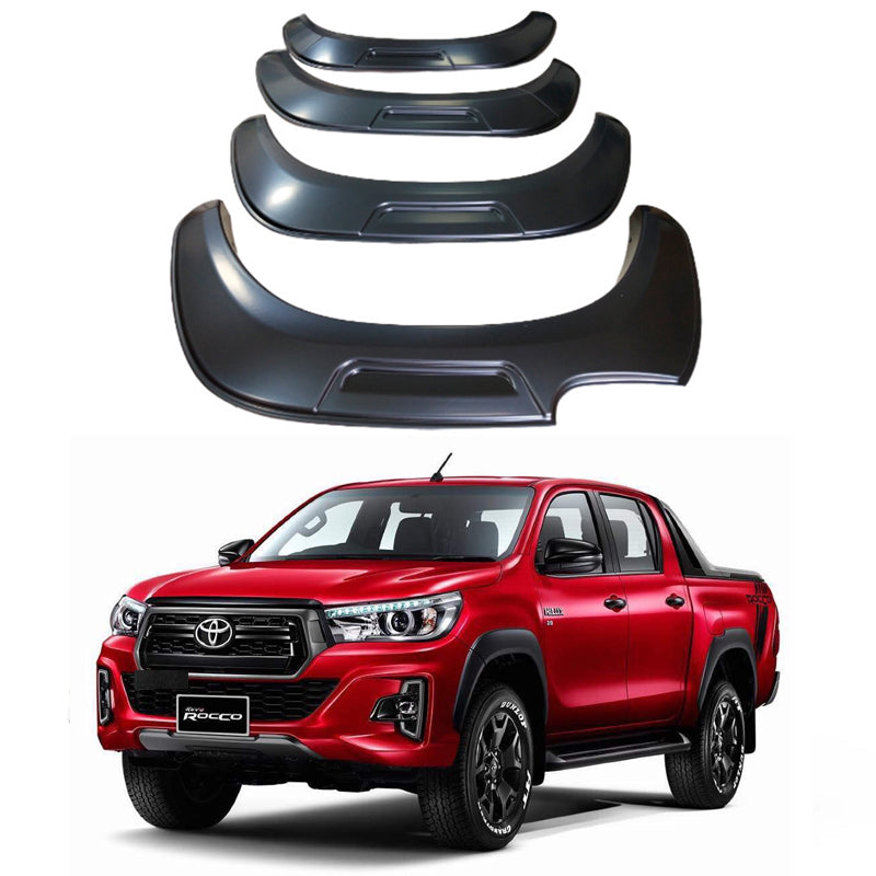 Fender Flares for 2005–20121 Toyota Hilux Revo – Front & Rear, 6-Piece Set