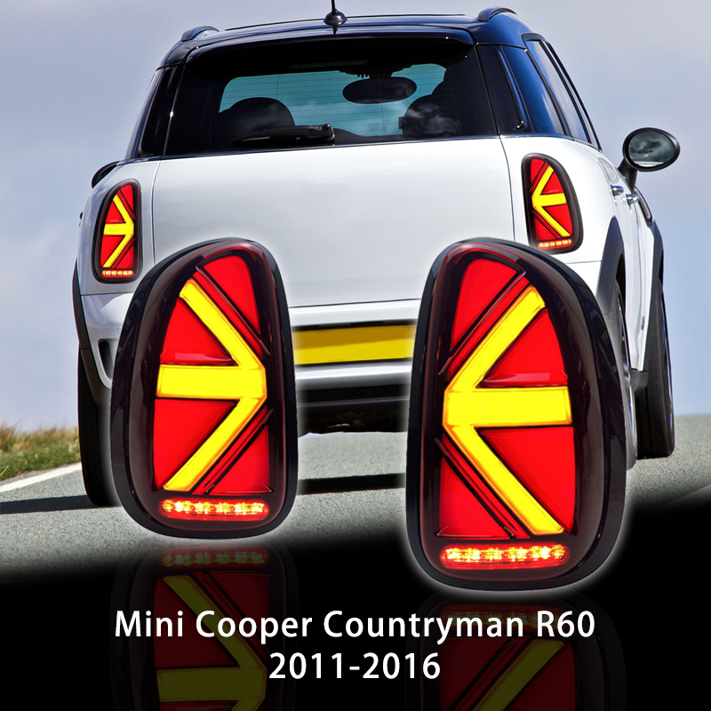 LED Taillights for Mini Cooper Countryman R60(2011-2016),With Dynamic Welcome Lighting