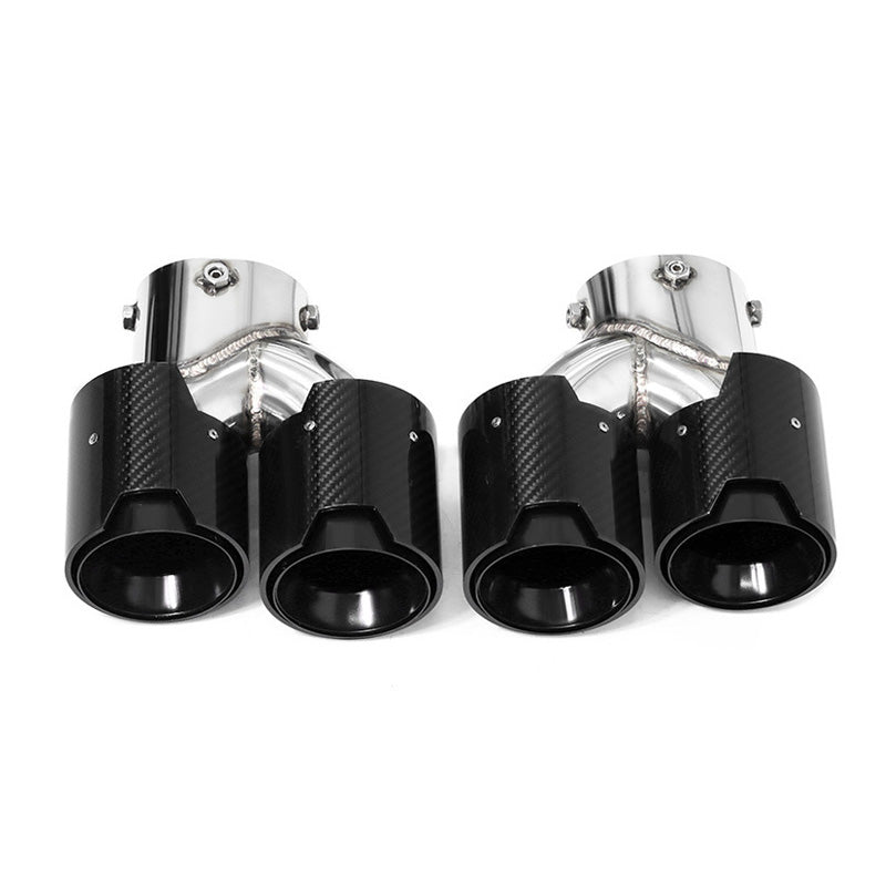 Carbon Fiber Dual Exhaust Tips for BMW M2/M3/M4 3 Series G20/G21/G23/G42 (2019+)