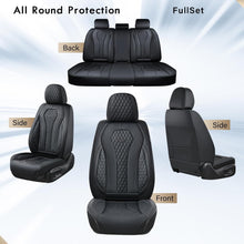 Load image into Gallery viewer, Amancarport Nappa Leather Car Seat Cover Universal Fit for Most Vehicles