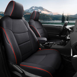 Custom for Toyota Corolla(2014-2026) Faux Leather Car Seat Cover Full Set