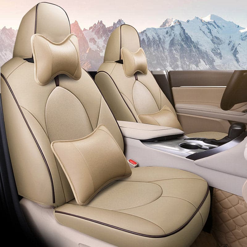 Custom for Toyota Camry(2012-2024)  Leather Car Seat Cover Full Set