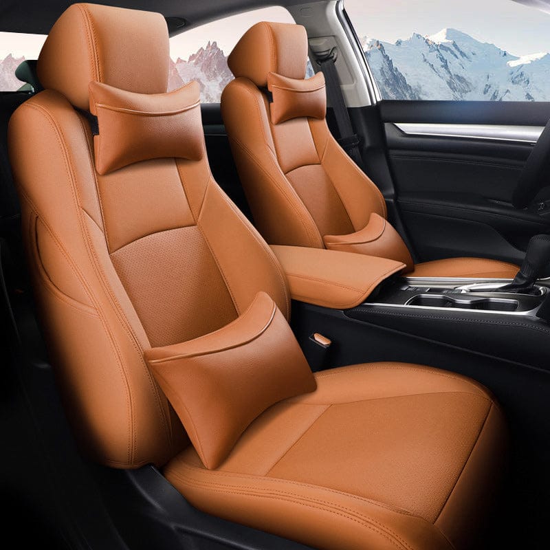 Custom Leather Car Seat Cover Full Set For Honda Accord(2014-2025)