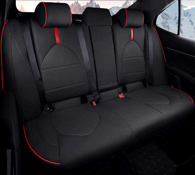 Custom for Toyota Camry(2012-2024)  Leather Car Seat Cover Full Set