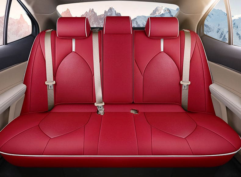 Custom for Toyota Camry(2012-2024)  Leather Car Seat Cover Full Set