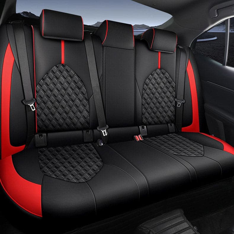 Custom for Toyota Camry(2018-2024) Sport Style Leather Car Seat Cover Full Set