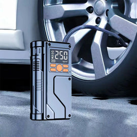 Amancarport 4 In 1 Car Jump Starter with Tire Inflator and USB Power Bank