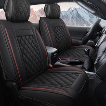 Load image into Gallery viewer, Leather Car Seat Covers Full Set For Chevy Silverado And GMC Sierra Pickup, Custom Fit 1500, 2500HD, 3500HD(2007-2025)