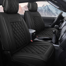 Load image into Gallery viewer, Leather Car Seat Covers Full Set For Chevy Silverado And GMC Sierra Pickup, Custom Fit 1500, 2500HD, 3500HD(2007-2025)