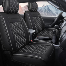 Load image into Gallery viewer, Leather Car Seat Covers Full Set For Chevy Silverado And GMC Sierra Pickup, Custom Fit 1500, 2500HD, 3500HD(2007-2025)