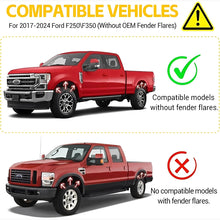 Load image into Gallery viewer, Mud Flaps for 2017-2024 Ford F-250 F-350 (4PCS) - Front &amp; Rear Splash Guards